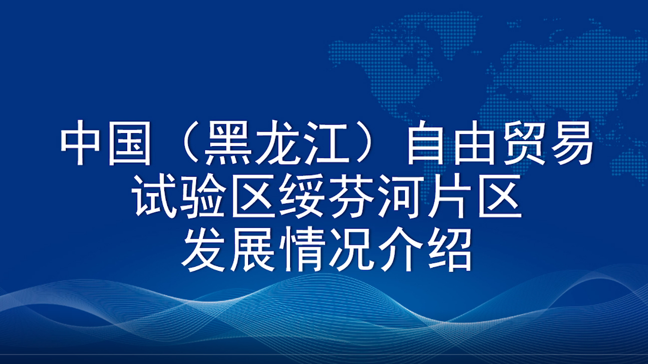 绥芬河自贸片区发展情况介绍