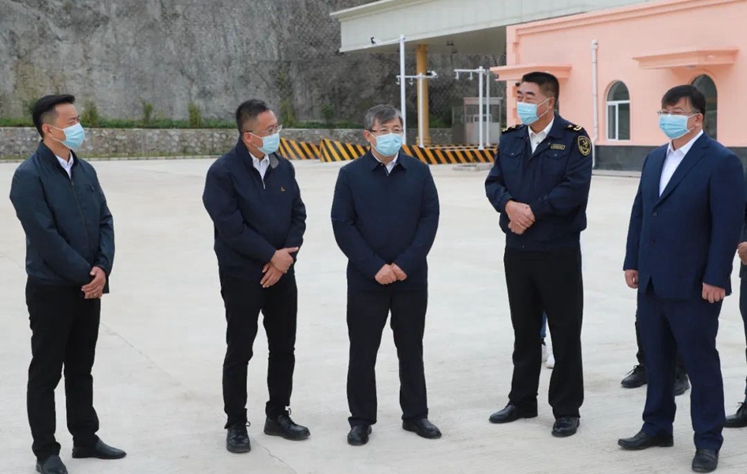罗海涛调研互贸（国际）物流加工园区建设情况